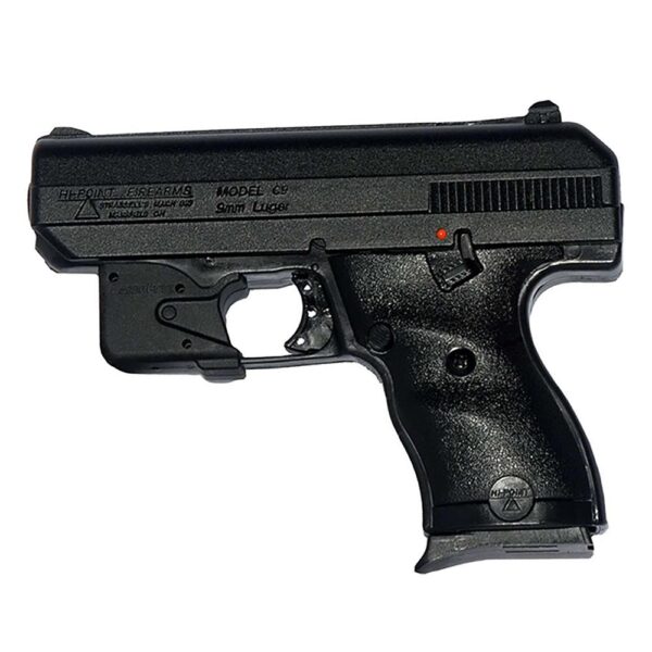 Hi-Point C9 Compact Handgun 9mm Luger 8rd Magazine 3.5" Barrel w/Trigger Guard Laser - Precision Shot Firearms