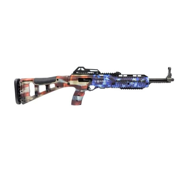 Hi-Point 9TS Carbine 9mm Luger 10rd Magazine 16.5" Barrel Grand Union Flag Pattern Stock - Precision Shot Firearms