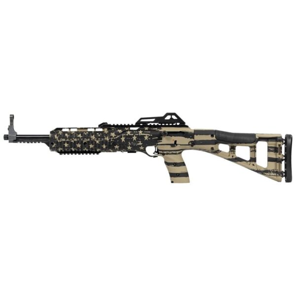 Hi-Point 995TS Carbine Rifle 9mm Luger 10rd Magazine 16.5" Barrel FDE Flag - Precision Shot Firearms