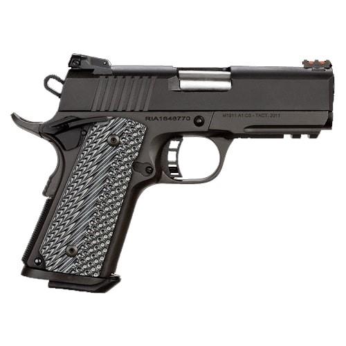 Rock Island Tac Ultra CS Handgun .45 ACP 7/rd Magazine 3.62" Barrel Black - Precision Shot Firearms