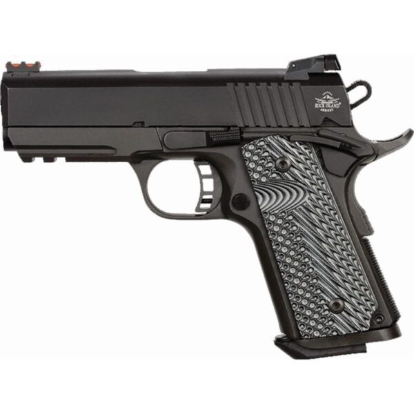 Rock Island Tac Ultra CS Handgun .45 ACP 7/rd Magazine 3.62" Barrel Black - Precision Shot Firearms