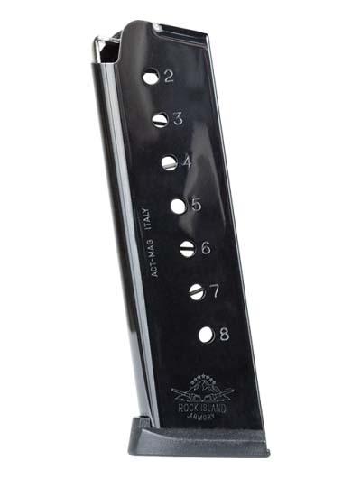 Rock Island Armory ACT-MAG Magazine for Full Size 1911 .45ACP Blued 8/rd - Precision Shot Firearms