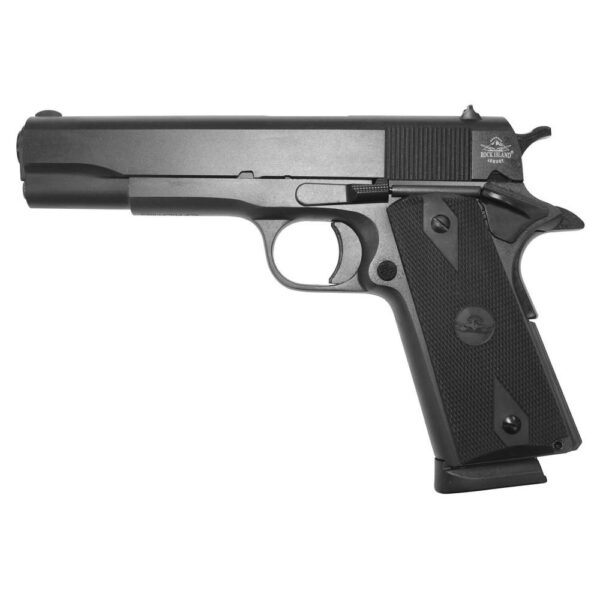 Rock Island Armory M1911-A1 GI Entry Handgun .45 ACP 8rd Magazine 5" Barrel Black - Precision Shot Firearms