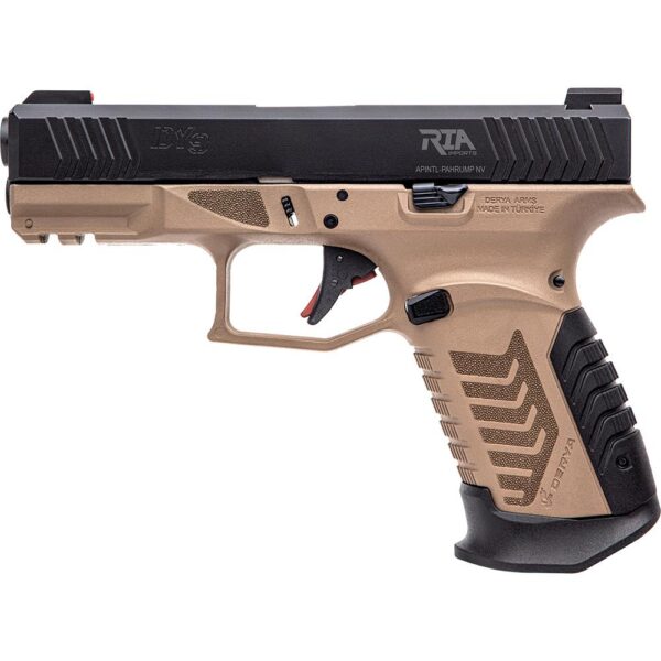 Rock Island Armory DY9 Handgun 9mm Luger 15rd Magazine 3.86 Barrel Two Tone FDE - Precision Shot Firearms