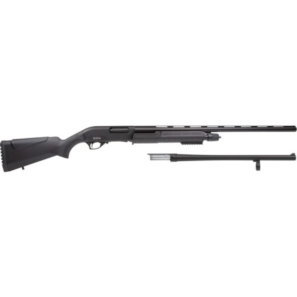 Rock Island Armory Combo Field/Security Shotgun 12ga 3" Chamber 5rd Magazine 18.5" and 28" Barrel Black - Precision Shot Firearms