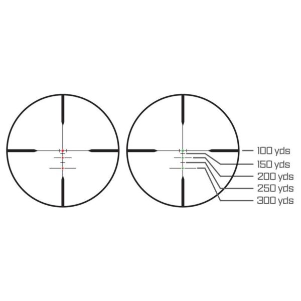 Traditions 350 Legend Rifle Scope 3-9x40 1" SFP Illum BDC Rangefinding - Precision Shot Firearms