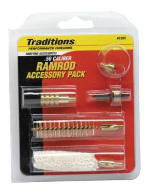 Traditions Ramrod Accessories Pack for Muzzleloader .50 cal (5 popular tips) 10/32 threads - Precision Shot Firearms