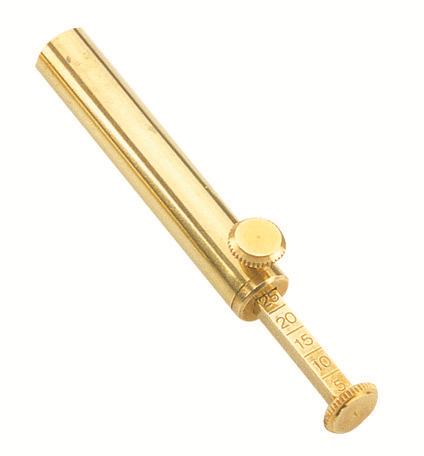 Traditions Powder Measure for Black Powder Revolvers 5 - 45 grains (brass) - Precision Shot Firearms