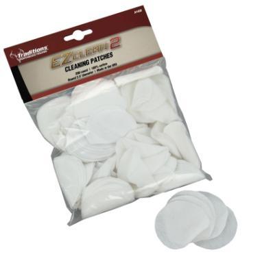 Traditions EZ Clean 2 Cleaning Patches .45-.54 Cal 100/bag 2.5 in. dia. - Precision Shot Firearms
