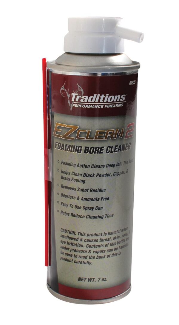Traditions EZ Clean 2 Foaming Bore Cleaner 7 oz. Spray Can - Precision Shot Firearms