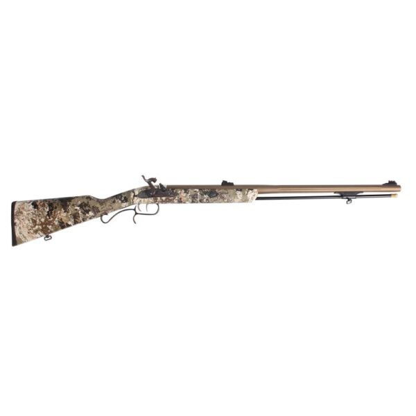 Traditions ShedHorn Sidelock Muzzleloader Rifle .50 Cal 26" BBL Veil Widelands Camo Open Sights - Precision Shot Firearms