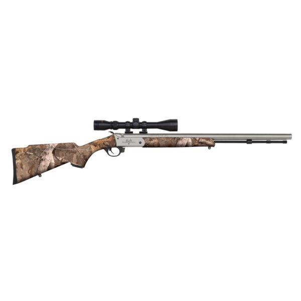 Traditions Buckstalker XT Muzzleloader Rifle .50 Cal 24" BBL Next Camo Wyld 3-9x40 Scope - Precision Shot Firearms