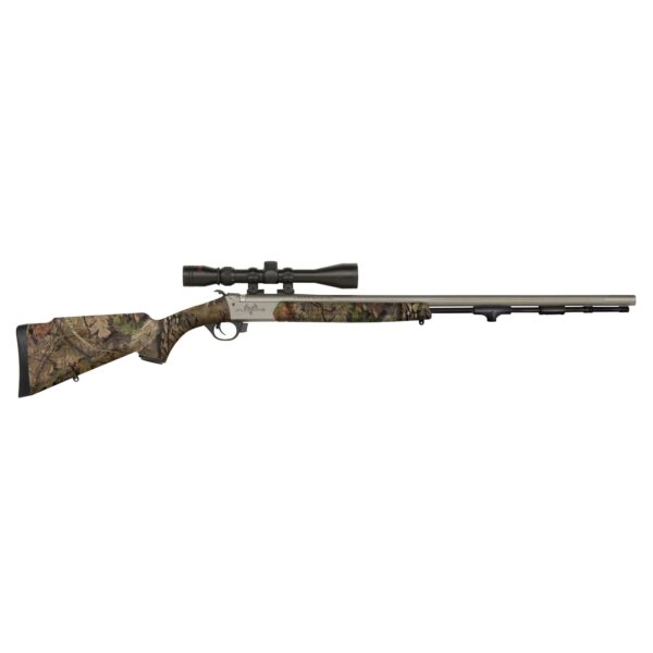 Traditions Pursuit Muzzleloader .50 cal 26" Barrel VAPR 1:24 Twist XT Mossy Oak with 3-9x40 Duplex Scope - Precision Shot Firearms