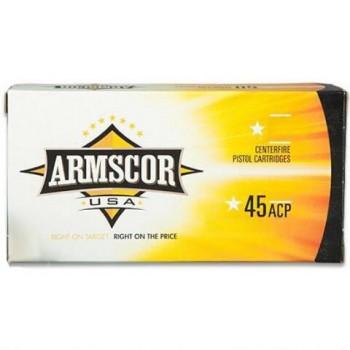 Armscor Handgun Ammunition .45 ACP 230 gr JHP 825 fps 20/ct - Precision Shot Firearms