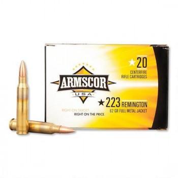 Armscor Rifle Ammunition .223 Rem 62 gr FMJ 2963 fps 20/ct - Precision Shot Firearms