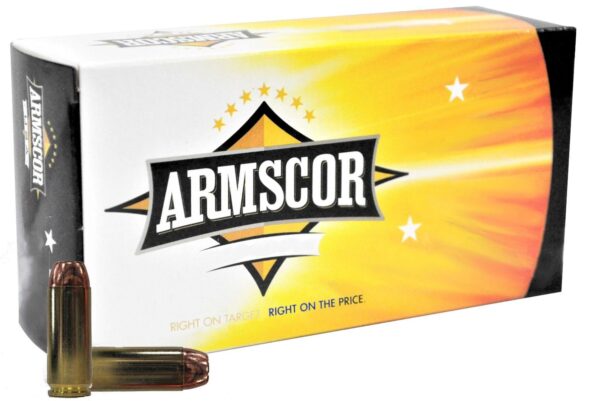 Armscor Handgun Ammuntion 50AE 300 gr JHP 1250 fps 20/ct - Precision Shot Firearms