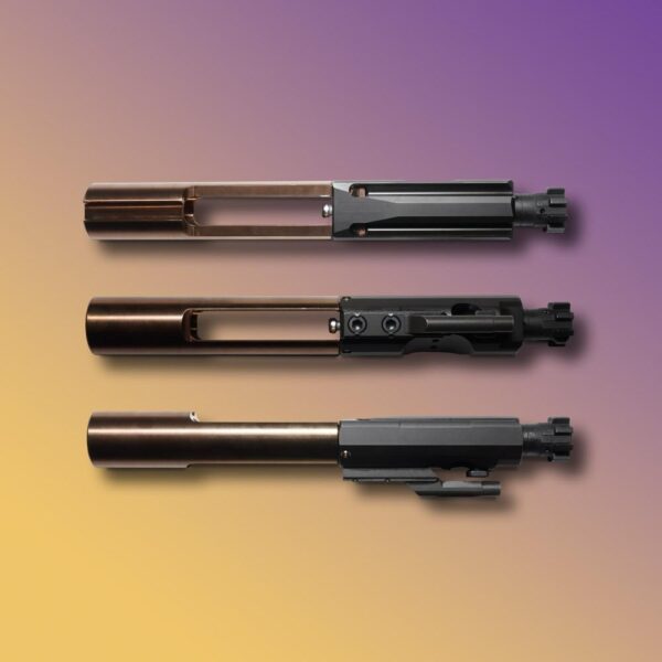 Q Honey Badger Bolt Carrier Group Stainless Steel Black Nitride Scar Cut 2-Piece - Precision Shot Firearms