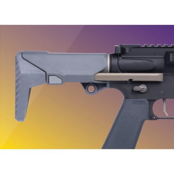 Q Shorty Stock Mil-Spec Grey - Precision Shot Firearms