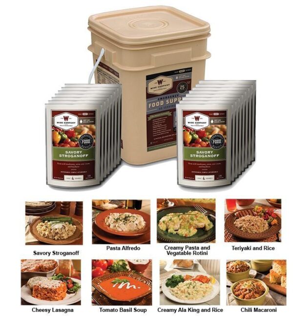 Wise Company 60-Serving Emergency Grab and Go Food Kit - Precision Shot Firearms
