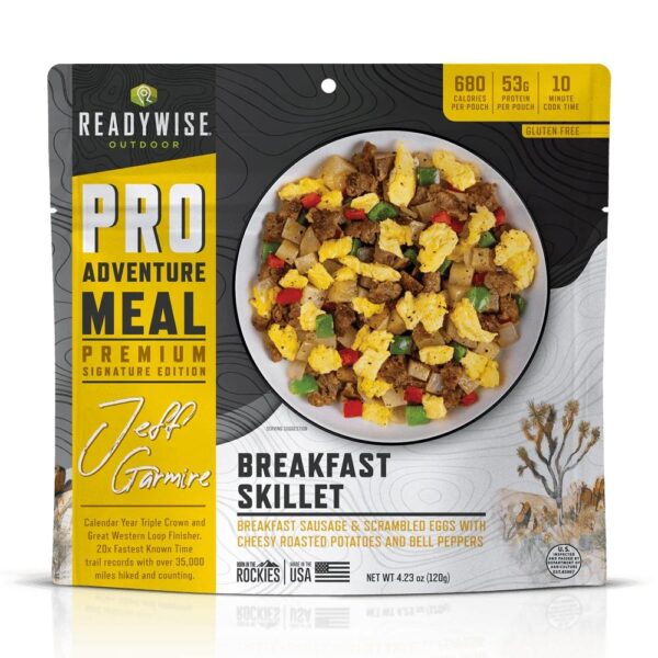 ReadyWise Outdoor Pro Meal Breakfast Skillet Single Pouch - Precision Shot Firearms