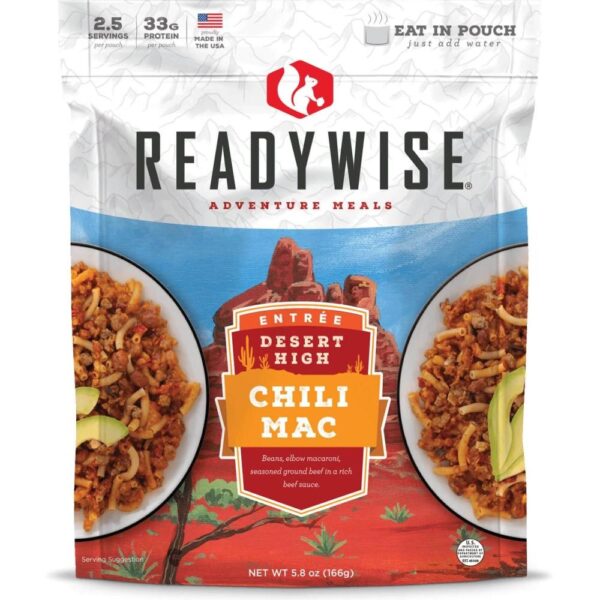 Readywise Desert High Chili Mac with Beef 5.8 oz - Precision Shot Firearms
