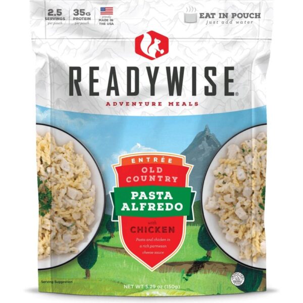 Readywise Old Country Pasta Alfredo with Chicken - 5.29 oz - Precision Shot Firearms