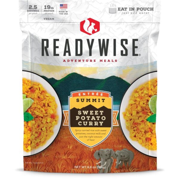 Readywise Summit Sweet Potato Curry - 6.6 oz - Precision Shot Firearms
