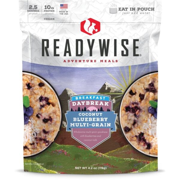 Readywise Daybreak Coconut Blueberry Multi-grain - 4.2 oz - Precision Shot Firearms