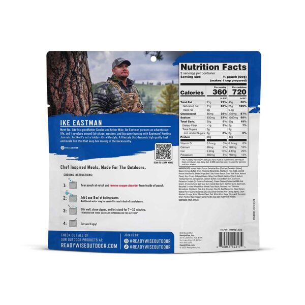 Readywise Beef Stroganoff Signature Edition Pro Meal 6/ct - Precision Shot Firearms