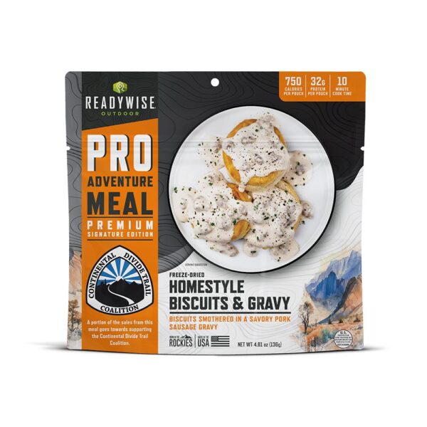 Readywise Pro Meal Biscuits & Gravy Single Pack - Precision Shot Firearms