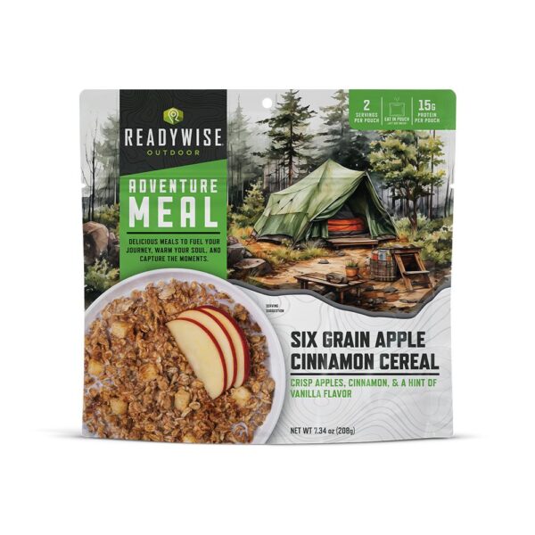 Readywise Apple Cinnamon Cereal Single Pack - Precision Shot Firearms