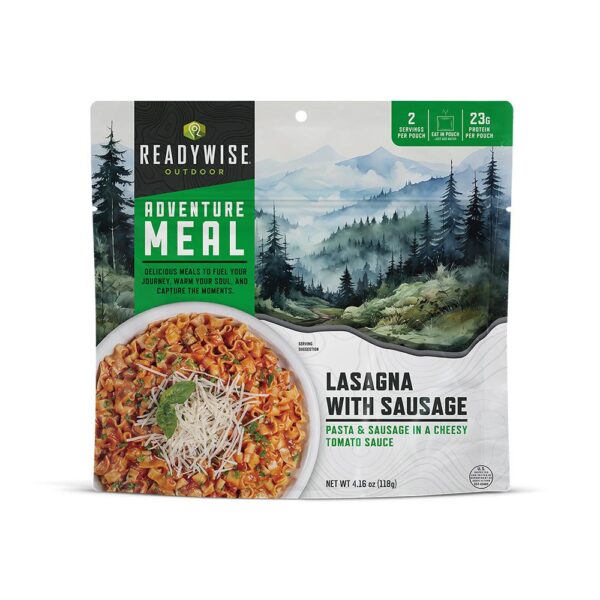 Readywise Lasagna with Beef Single Pack - Precision Shot Firearms