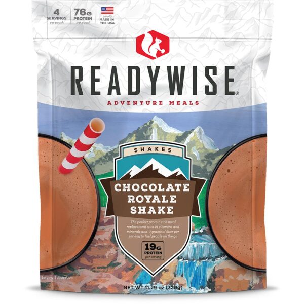 Readywise Chocolate Royale Shake Single Pack - Precision Shot Firearms