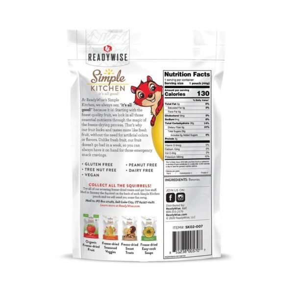 Readywise Simple Kitchen Bananas 1.6 oz - Precision Shot Firearms