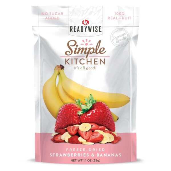 Readywise Simple Kitchen Strawberries & Bananas 1.1 oz - Precision Shot Firearms