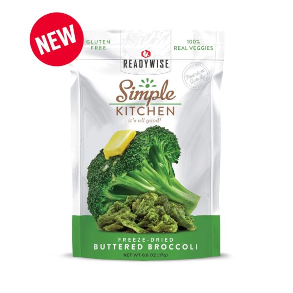 Readywise Simple Kitchen Buttered Broccoli 0.6 oz - Precision Shot Firearms