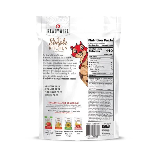 Readywise Simple Kitchen Cookie Dough Medley - 1.8 oz - Precision Shot Firearms