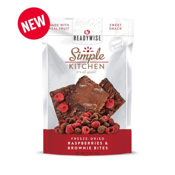 Readywise Simple Kitchen Raspberries & Brownie Bites - 2 oz - Precision Shot Firearms