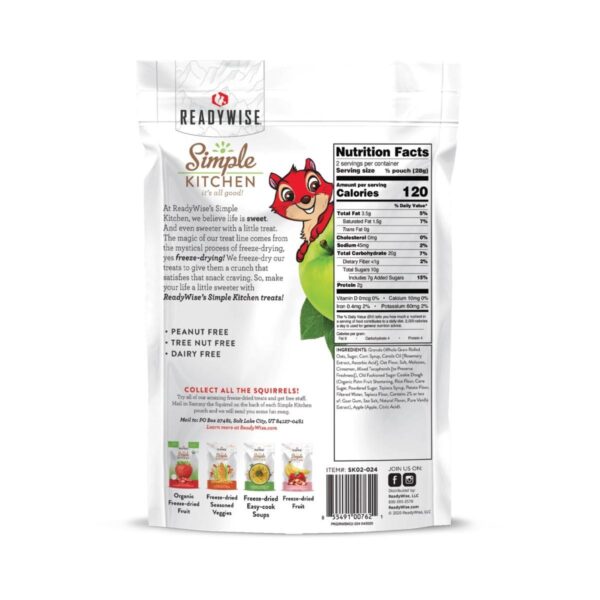 Readywise Simple Kitchen Old Fashioned Apple Crisp - 2 oz - Precision Shot Firearms