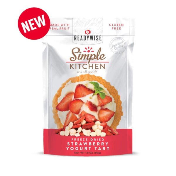 Readywise Simple Kitchen Strawberry Yogurt Tart - 1.8 oz - Precision Shot Firearms