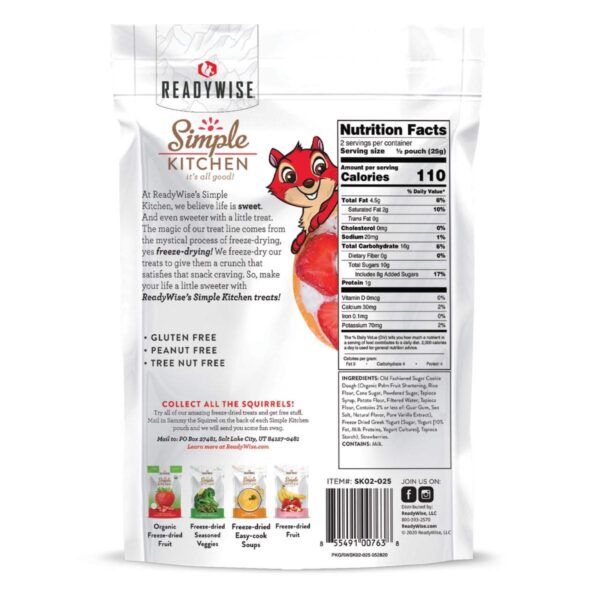 Readywise Simple Kitchen Strawberry Yogurt Tart - 1.8 oz - Precision Shot Firearms
