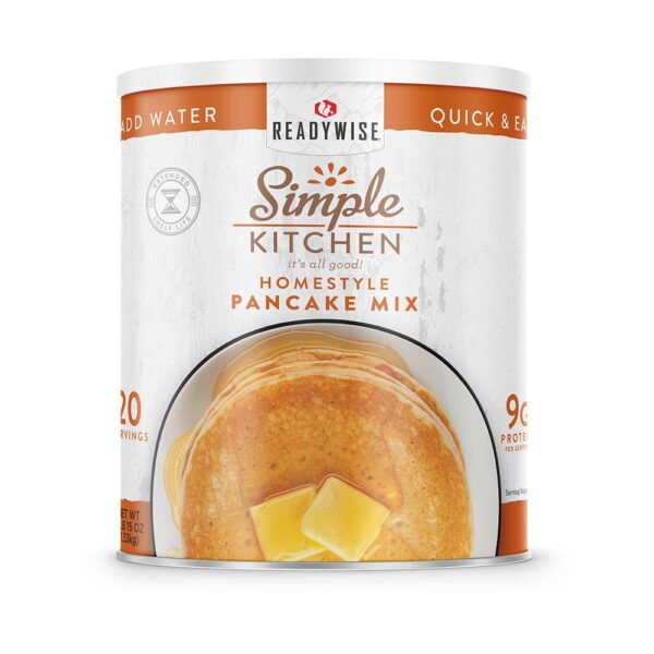 Readywise Simple Kitchen Pancake Mix 20 Serving - Precision Shot Firearms