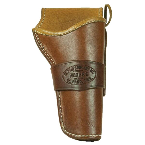 El Paso Saddlery #44 Half-Breed Style Holster Outfit Colt SAA/New Vaq 5-1/2 Right/Russet - Precision Shot Firearms