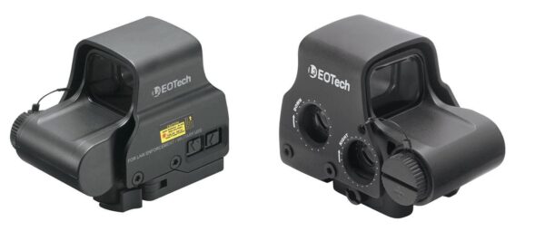 EOTech HWS EXPS3 Holographic Weapon Sight - Night Vision Compatible- -2 68 MOA Ring w/ (2) 1 MOA Dots - Matte - Precision Shot Firearms