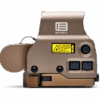 EOTech HWS EXPS3 Holographic Weapon Sight - Night Vision Compatible- -2 68 MOA Ring w/ (2) 1 MOA Dots - Tan - Precision Shot Firearms