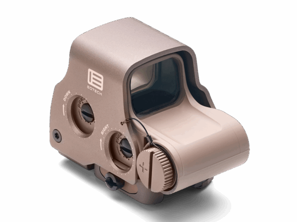 EOTech HWS EXPS3 Holographic Weapon Sight - Night Vision Compatible- -2 68 MOA Ring w/ (2) 1 MOA Dots - Tan - Precision Shot Firearms