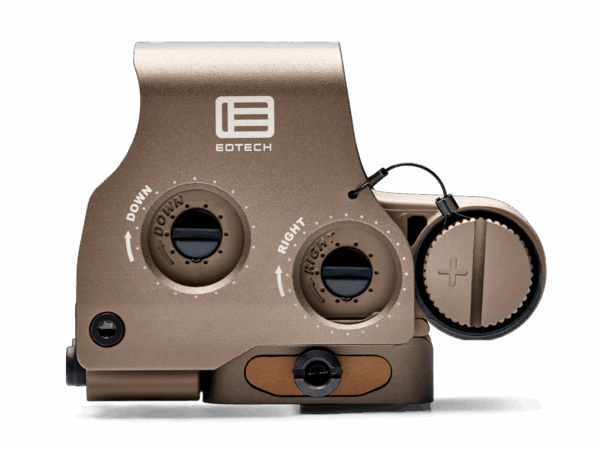 EOTech HWS EXPS3 Holographic Weapon Sight - Night Vision Compatible- -2 68 MOA Ring w/ (2) 1 MOA Dots - Tan - Precision Shot Firearms