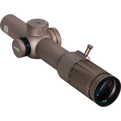 EOTECH Vudu 1-10x28 FFP Rifle Scope - SR5 Reticle MRAD with Daylight Dot TAN/FDE - Precision Shot Firearms