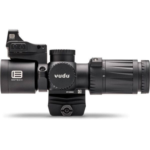 Eotech Vudu Rifle Scope 3-9x32 SFP HC1 Illum. Black with Integrated Mount and EFLX Red Dot - Precision Shot Firearms