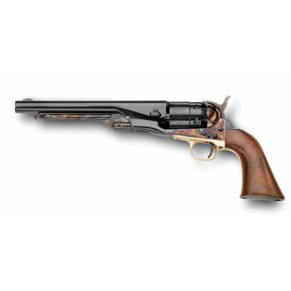 Pietta 1860 Sheriff Muzzle Loader .44 Cal 6rd Capacity 5.5" Barrel Casehardened Frame - Precision Shot Firearms